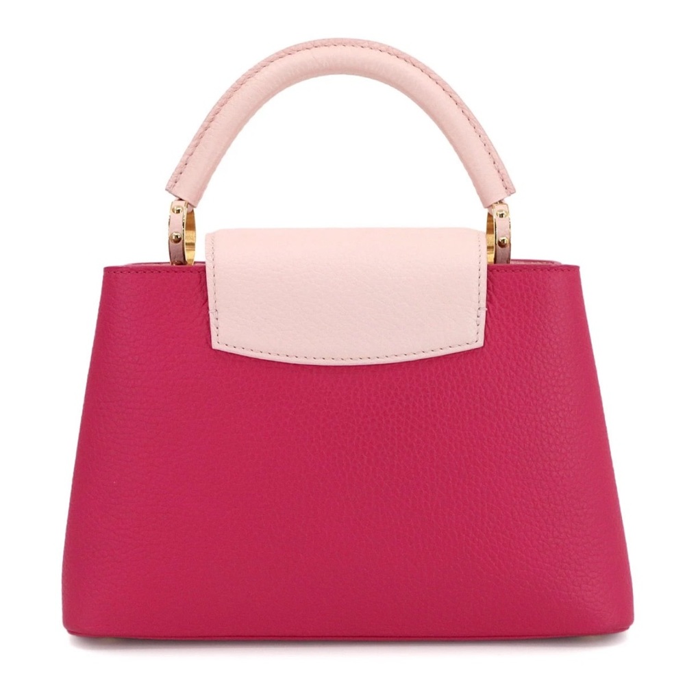 LOUIS VUITTON Capucines BB 2way Hand Shoulder Bag Taurillon Pink 90302134 - Picture 3 of 11